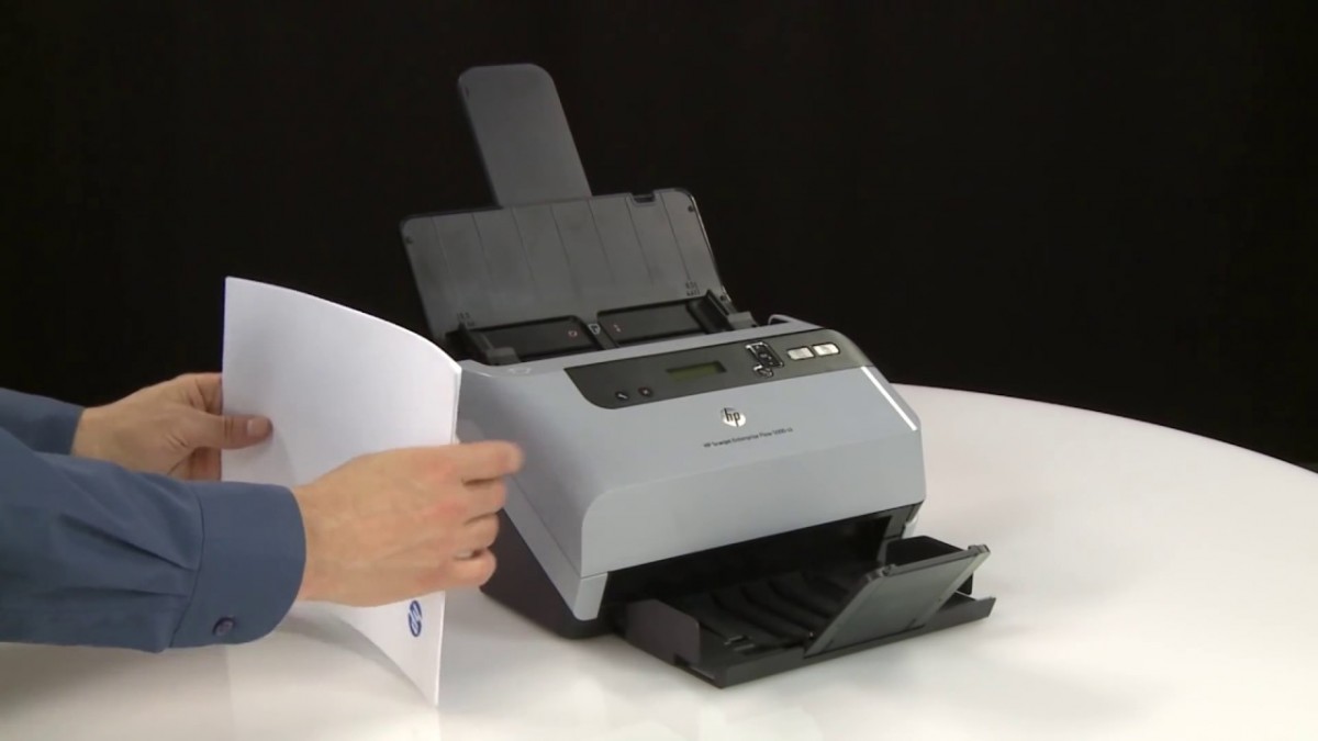 máy scan bị kẹt giấy