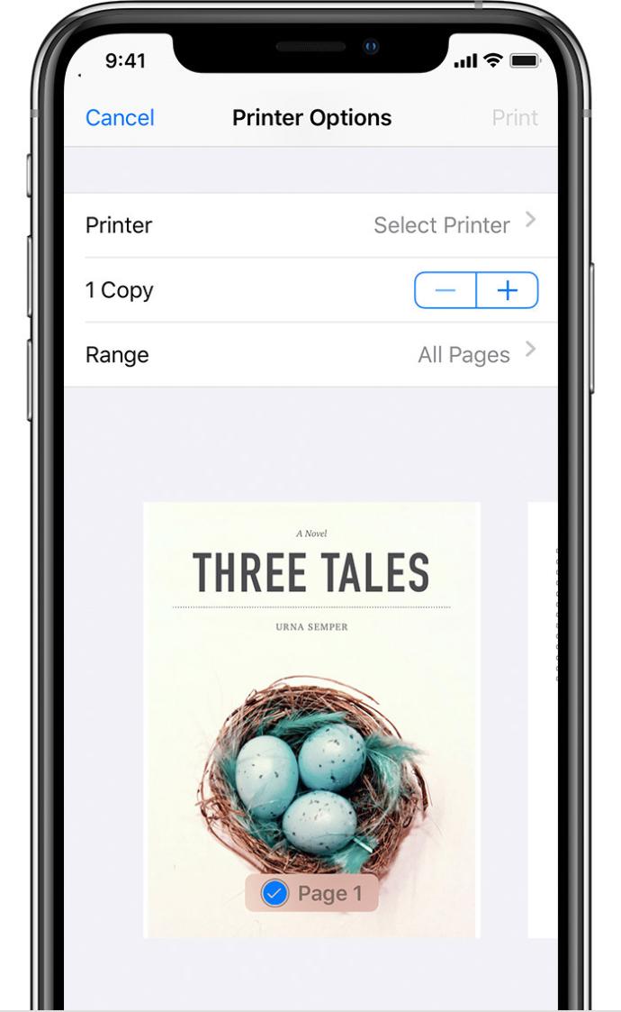 kết nối iphone với máy in bằng AirPrint giúp bạn dễ dàng hơn trong in ấn