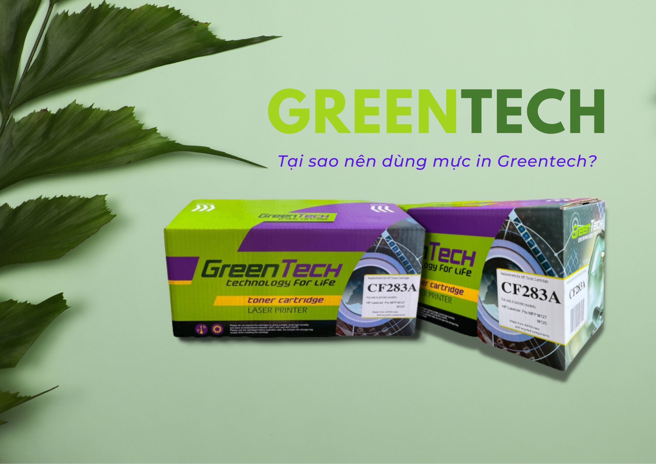 Mực GreenTech luôn đảm bảo chất lượng bản in của bạn