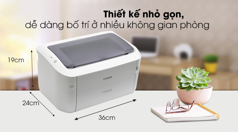 Máy in Canon imageCLASS LBP6030W thiết kế nhỏ gọn