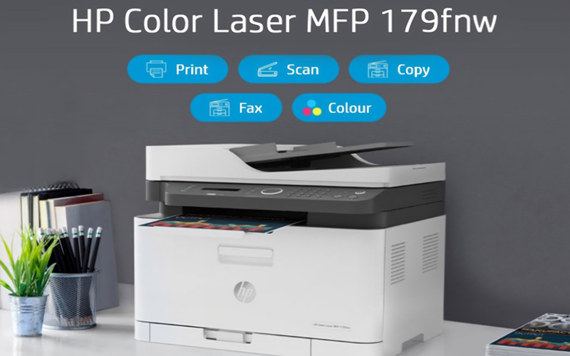 Máy in laser màu đa chức năng HP MFP 179FNW in ấn chuyên nghiệp