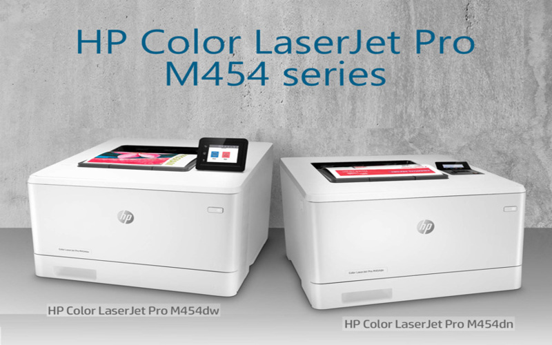 Máy in laser màu HP Color LaserJet Pro M454NW tính năng thông minh