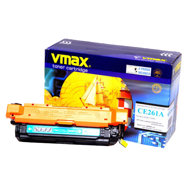 Mực in VMAX HP màu CE261A (Cyan)