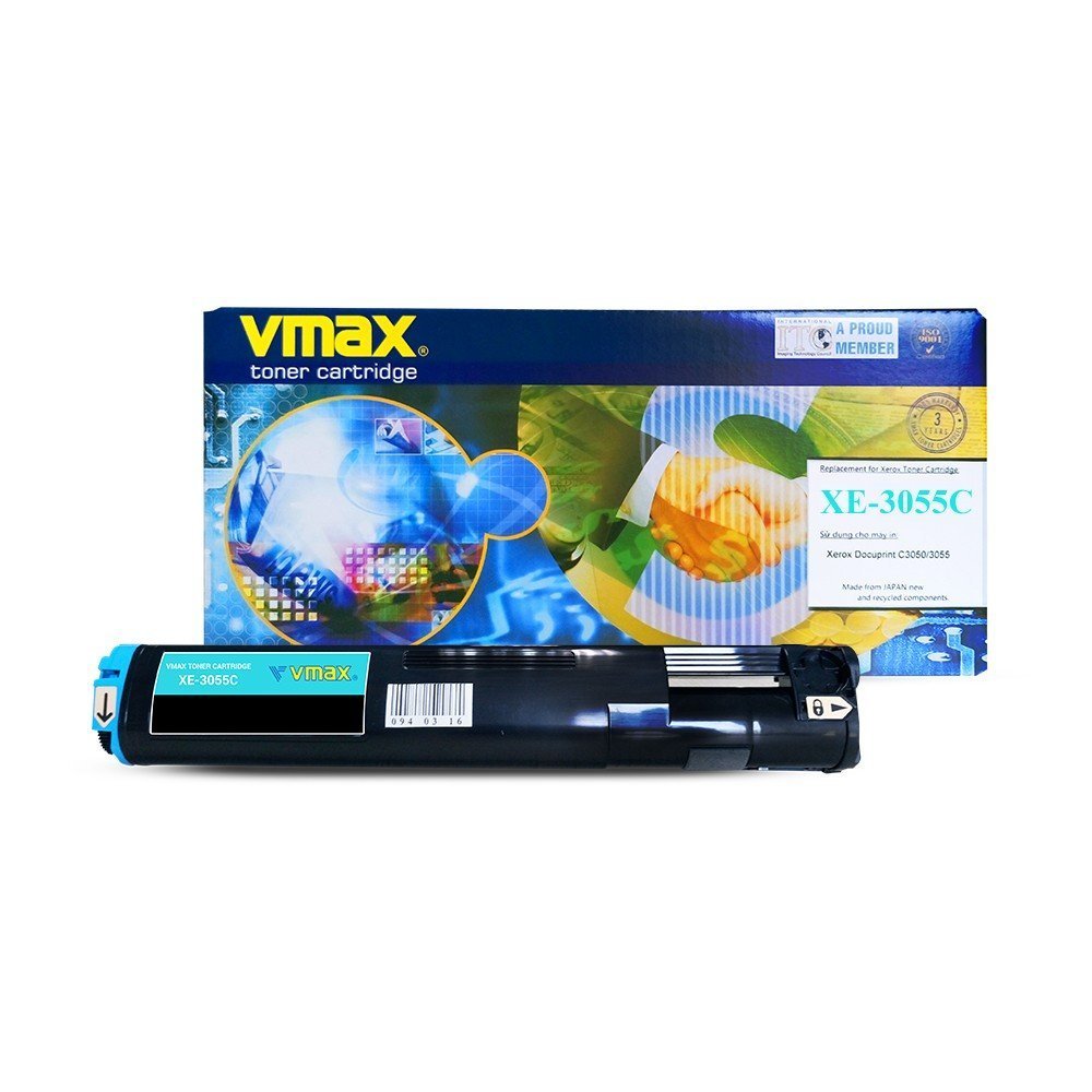 Mực in laser màu Vmax Xerox C3050/C3055DX - Cyan