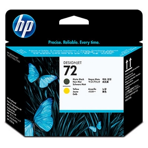 Đầu Phun Hp 72 Matte Black/yellow C9384A