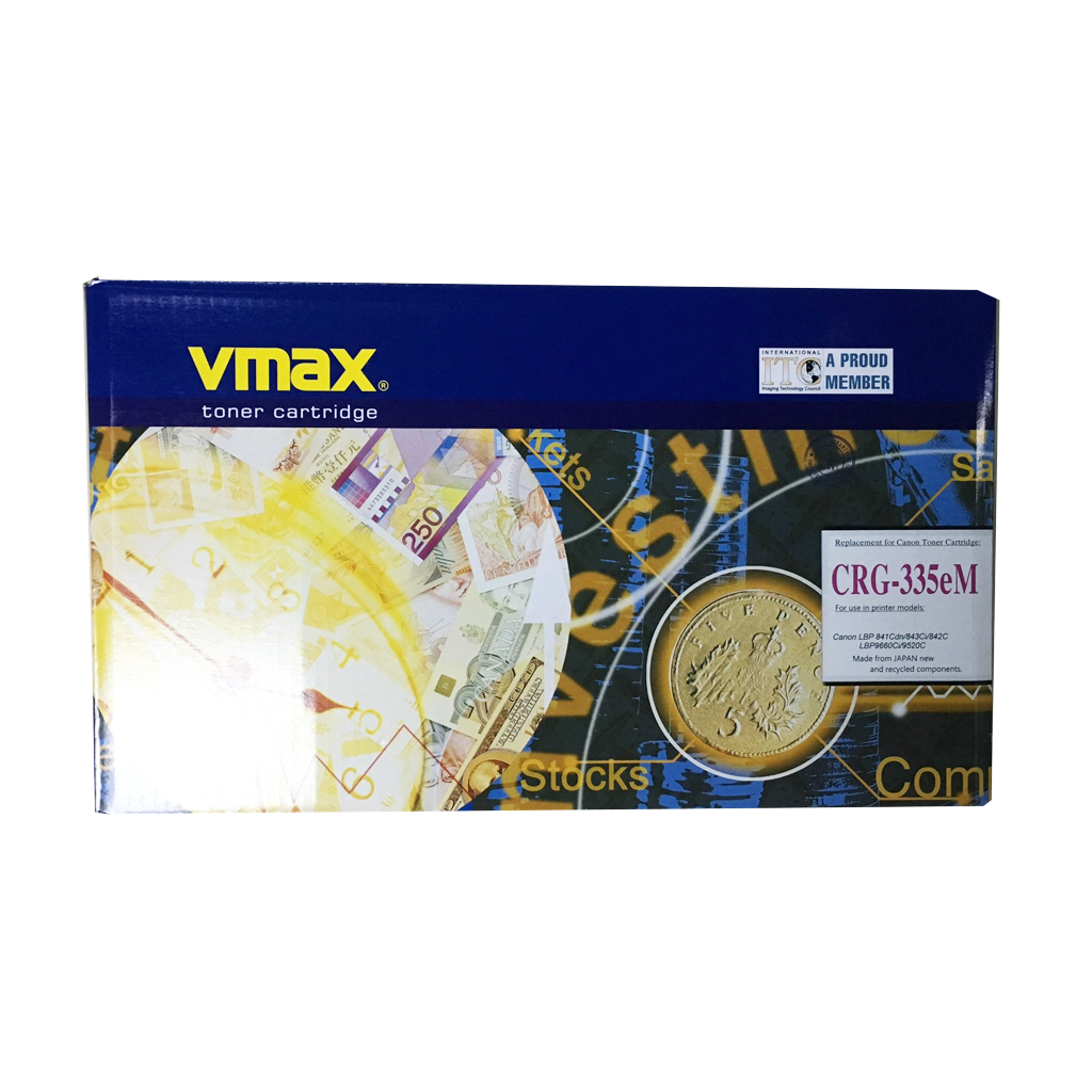 Mực Laser VMAX CANON MÀU CRG335E Magenta