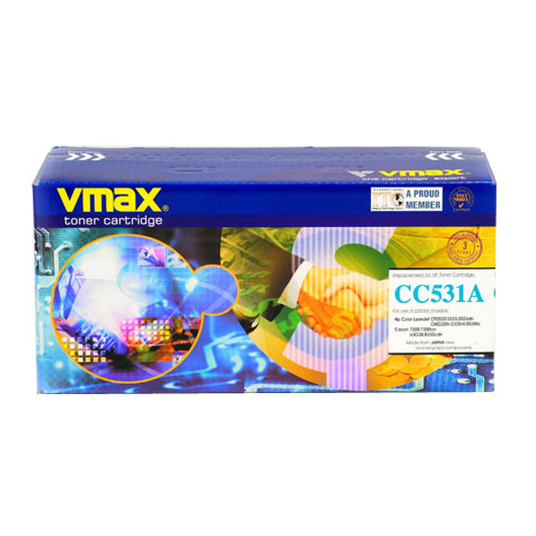 Mực Laser VMAX HP màu CC531A (Cyan)