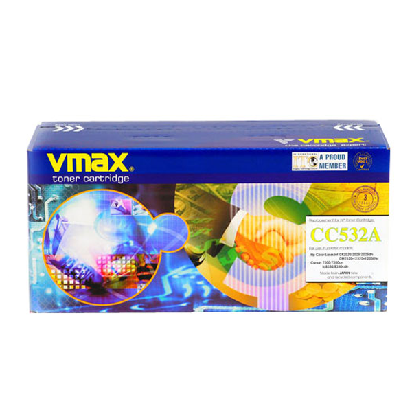 Mực Laser VMAX HP màu CC532A (Yellow)