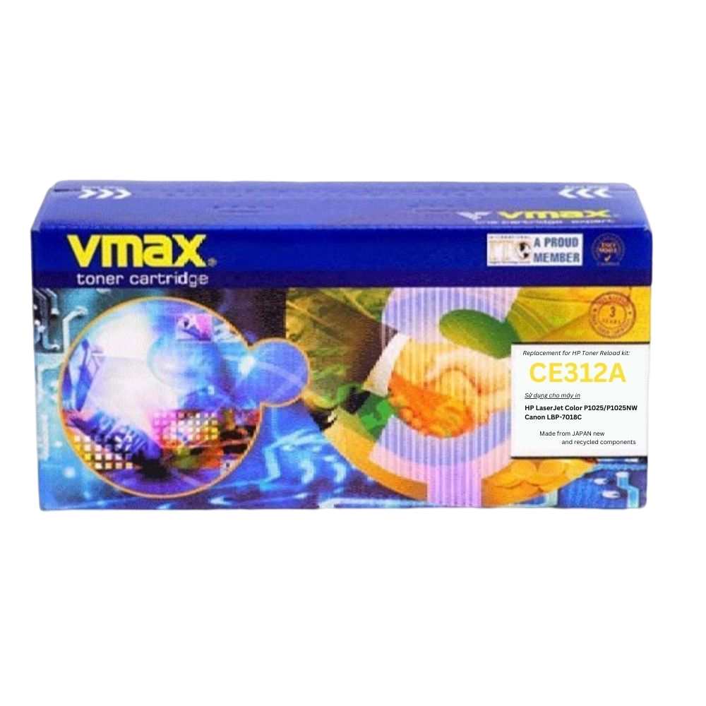 Mực Laser VMAX HP màu CE312A (Yellow)