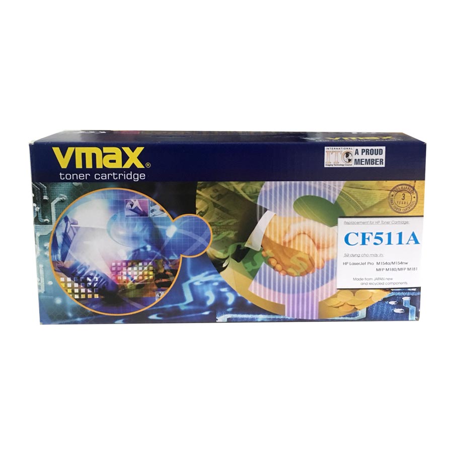 Mực Laser VMAX HP màu CF511A (Cyan)