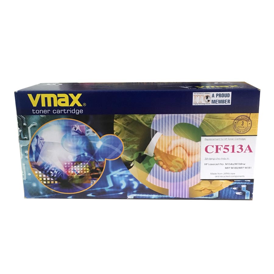 Mực Laser VMAX HP màu CF513A (Magenta)