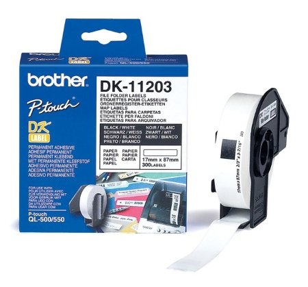 Nhãn Brother DK11203 File Folder Label for QL