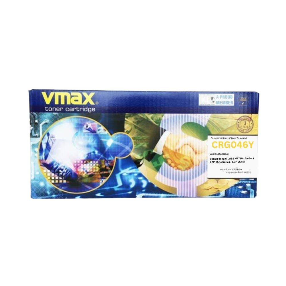 Mực Laser VMAX CANON CRG046Y Yellow