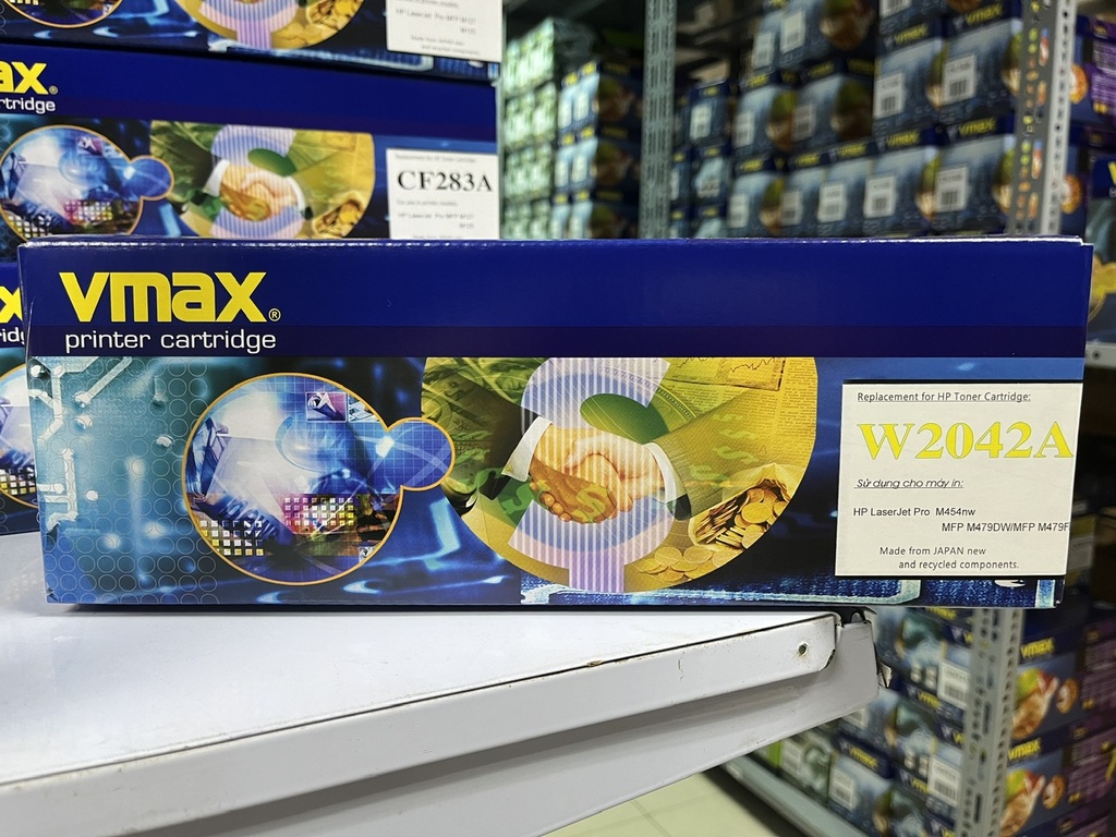 MỰC LASER VMAX HP 416A Yellow ( mực có chíp)