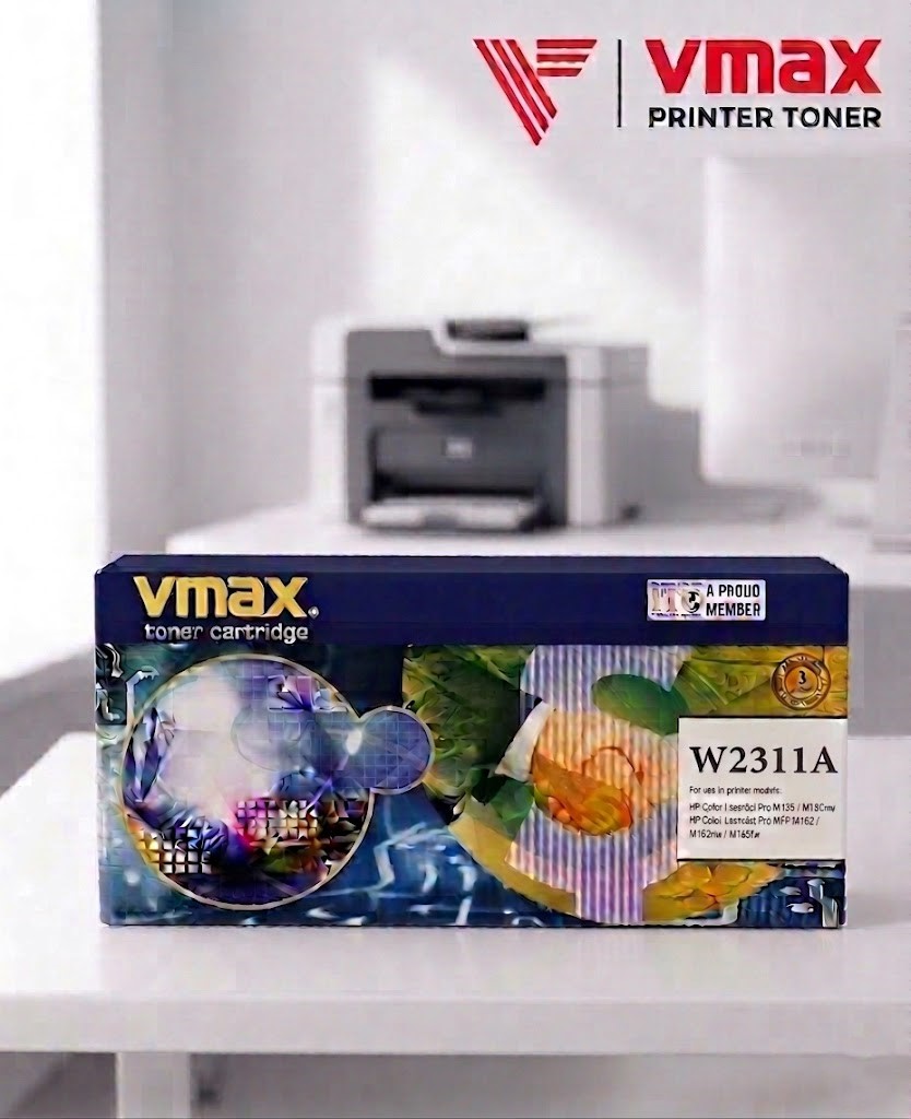 MỰC LASER VMAX HP 215A Cyan ( mực có chíp)