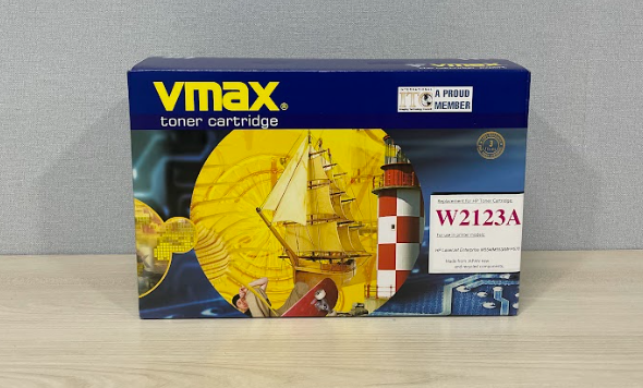 MỰC LASER VMAX HP W2123A Magenta- (có chíp)