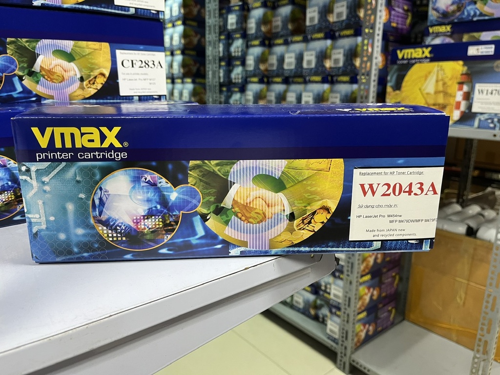 MỰC LASER VMAX HP 416A Magenta ( chíp 100%)