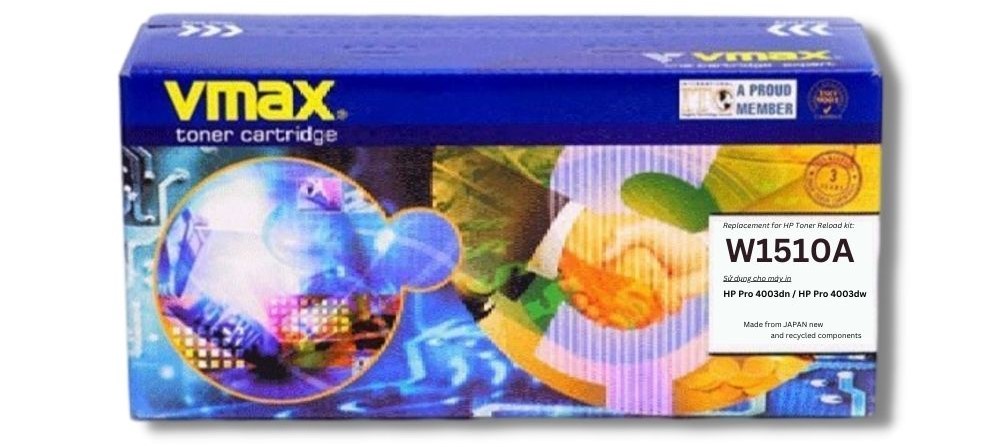 Mực Laser VMAX HP 151A (W1510A có chíp 100%)