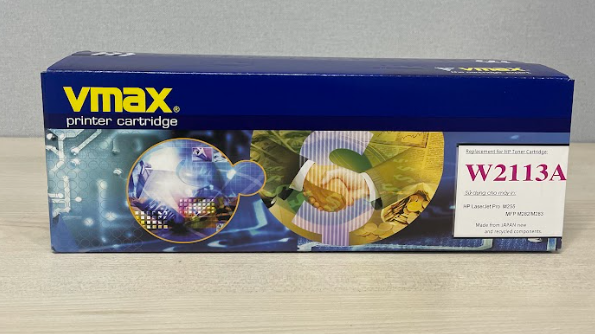 MỰC LASER VMAX HP 206A Magenta (chíp 100%)