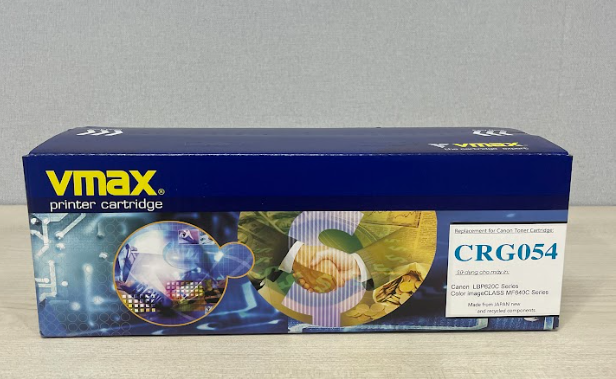 Mực laser VMAX CANON CRG 067 Xanh (Cyan-chíp 100%)