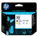 Đầu Phun Hp 72 Matte Black/yellow C9384A