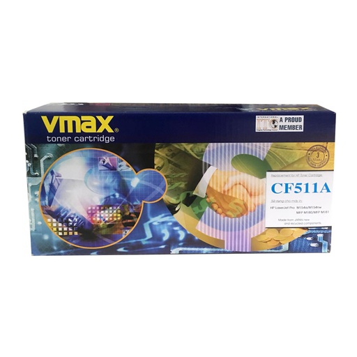 [CLV-HPCF511A] Mực Laser VMAX HP màu CF511A (Cyan)