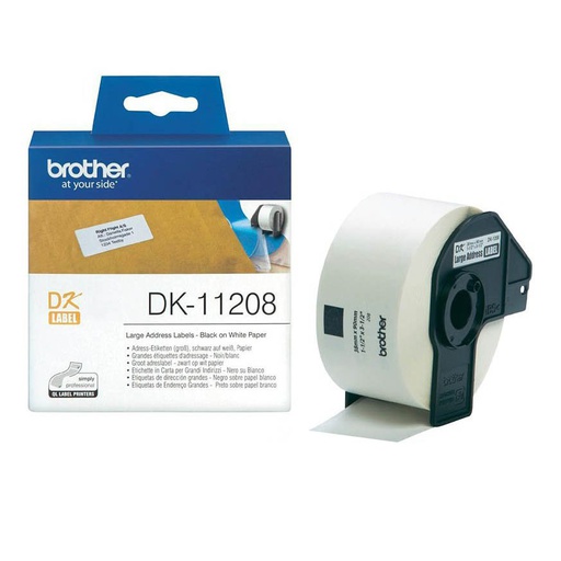 [RIB-BRDK11208] Nhãn Brother DK11208 Large Address Label for QL