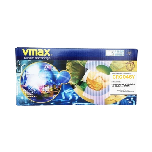 [CLV-CANCRG046Y] Mực Laser VMAX CANON CRG046Y Yellow